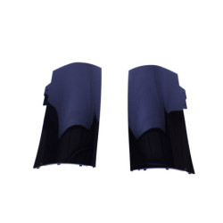 (PART) Diffuser compatible with Mercedes CLA C118 X118 W118 AMG line black exhaust pipes round