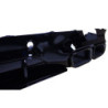 Diffuser for mercedes cls c257 double exhaust pieces glossy black square