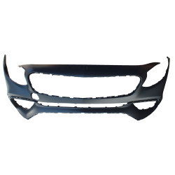 Front bumper for Mercedes S Coupe Cabrio C217 A217 black