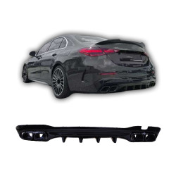 Diffusor kompatibel mit Mercedes W206 C63 schwarz