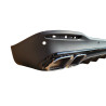 Diffuser for Mercedes GLE W167 2019+ with double chrome exhaust tips