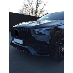 Grill compatibel met Mercedes-Benz GLE W167 SUV / GLE coupe C167 zwart 2020-2023.