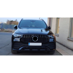 Grill compatibel met Mercedes-Benz GLE W167 SUV / GLE coupe C167 zwart 2020-2023.