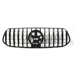 Grill compatibel met Mercedes-Benz GLE W167 SUV / GLE coupe C167 zwart 2020-2023.