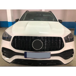 Grill compatibel met Mercedes-Benz GLE W167 SUV / GLE coupe C167 zwart 2020-2023.