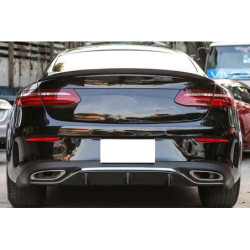 Spoiler kompatibel mit mercedes e coupe c238 glänzend schwarz