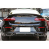 Spoiler for mercedes e coupe c238 glossy black