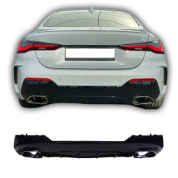 Diffuser for BMW 4 Series G22 Coupé and G23 Convertible with chrome Exhaust pipes