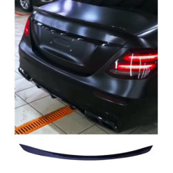 Spoiler compatibel met mercedes w213 glanzend zwart