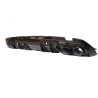 Diffuser for Mercedes W205 S205 AMG line double black round exhaust pipes