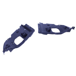 Diffuseur compatible avec les embouts d'échappement noir brillant de la Mercedes E Coupé cabriolet C238 A238