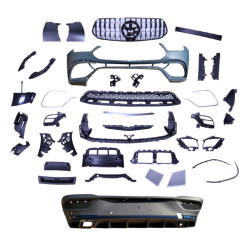 Bodykit compatible with Mercedes-Benz GLE Coupe C167 chrome