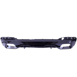 Diffuser compatible with BMW 5 Series G30 G31 glossy black
