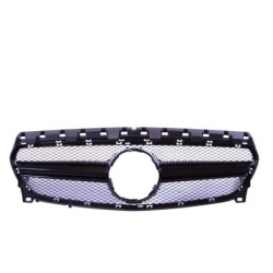 Grill kompatibel mit Mercedes-benz C117 cla-Klasse Facelift schwarz