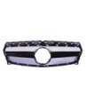 Grill compatible with Mercedes-benz C117 cla-class facelift black
