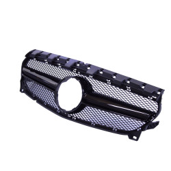 Grill kompatibel mit Mercedes-benz C117 cla-Klasse Facelift schwarz