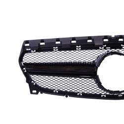 Grill kompatibel mit Mercedes-benz C117 cla-Klasse Facelift schwarz