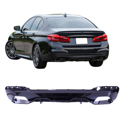 Diffusor kompatibel mit BMW 5er G30 G31 glänzend schwarz