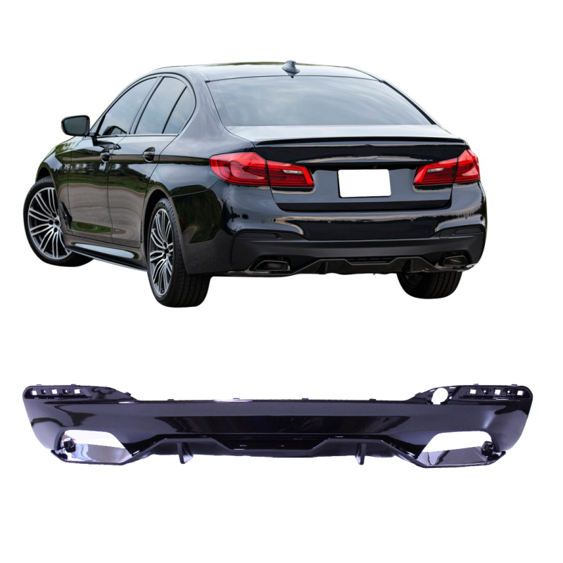 Diffusor kompatibel mit BMW 5er G30 G31 glänzend schwarz Diffusor kompatibel mit BMW 5er G30 G31 glänzend schwarz
