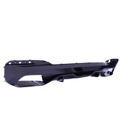Diffuser compatible with BMW 5 Series G30 G31 glossy black