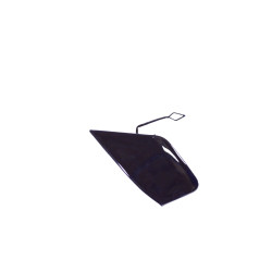 Diffuser compatible with BMW 5 Series G30 G31 glossy black