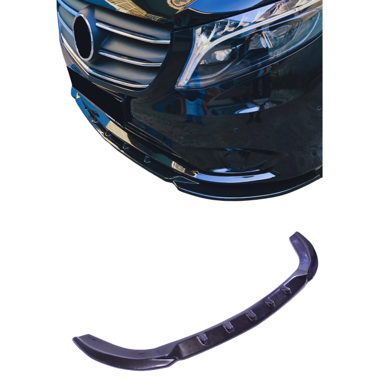 Frontspoiler passend für Mercedes-Benz Vito W447 Facelift 2020+ Frontspoiler passend für Mercedes-Benz Vito W447 Facelift 2020+