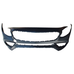 Front bumper compatible with Mercedes S Coupé Cabrio C217 A217 chrome