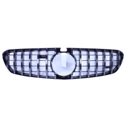 Front bumper compatible with Mercedes S Coupé Cabrio C217 A217 chrome