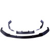 Front spoiler compatible with BMW 5 Series G30 G31 Sedan Touring (2016-2020) gloss black