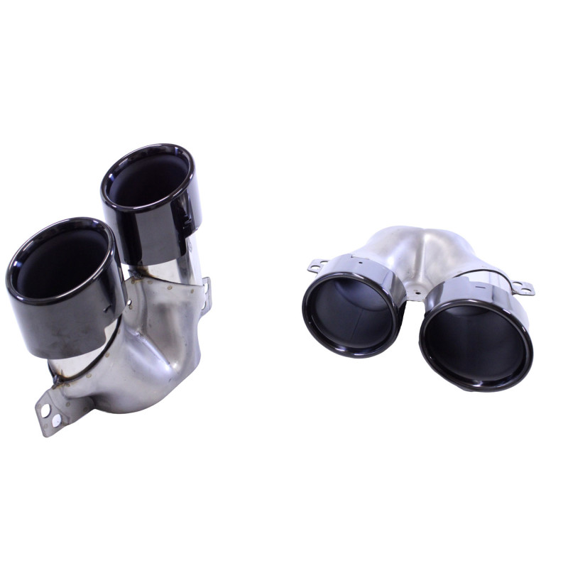 (PART) Exhaust pipes for Mercedes W206 C43 black (PART) Exhaust pipes for Mercedes W206 C43 black