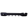 Diffuser for Mercedes C class W206 black round tips