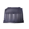 Diffusor für Mercedes C-Klasse W206 schwarz rund Spitzen