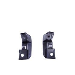 Diffusor für Mercedes C-Klasse W206 schwarz rund Spitzen