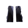 Diffuser for Mercedes C class W206 black round tips