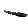 Diffusor für Mercedes C-Klasse W206 schwarz rund Spitzen