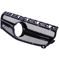 Kühlergrill kompatibel mit Mercedes W176 A-Klasse schwarz
