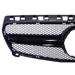 Kühlergrill kompatibel mit Mercedes W176 A-Klasse schwarz