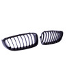 Grill kidney compatible with BMW 3 Series F34 gloss black single line