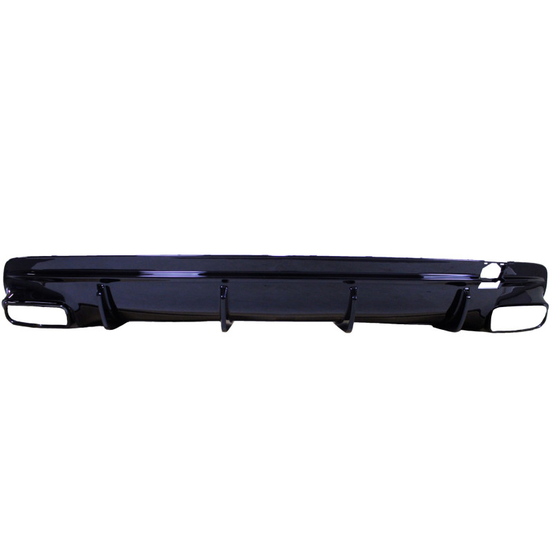 Diffuser for Mercedes CLA45 C117 X117 2014-2018 double exhaust tips Diffuser for Mercedes CLA45 C117 X117 2014-2018 double exhaust tips