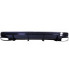 (PART) Diffuser compatibel met Mercedes CLA45 C117 X117 2014-2018 dubbele uitlaatsierstukk