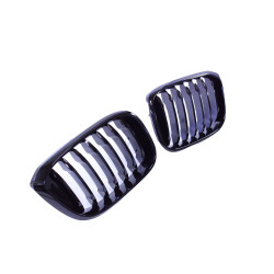 Grille de calandre compatible avec BMW X3 G01 noir brillant barres simples