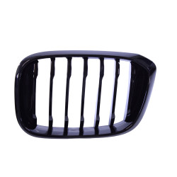 Grill nieren compatibel met BMW X3 G01 glanzend zwarte enkele spijlen