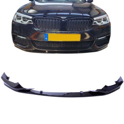Frontlippe passend für BMW 5er G30 G31 Limousine Touring glänzend schwarz