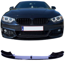 Frontspoilerlippe schwarz glänzend passend für BMW 4er F32 F33 F36