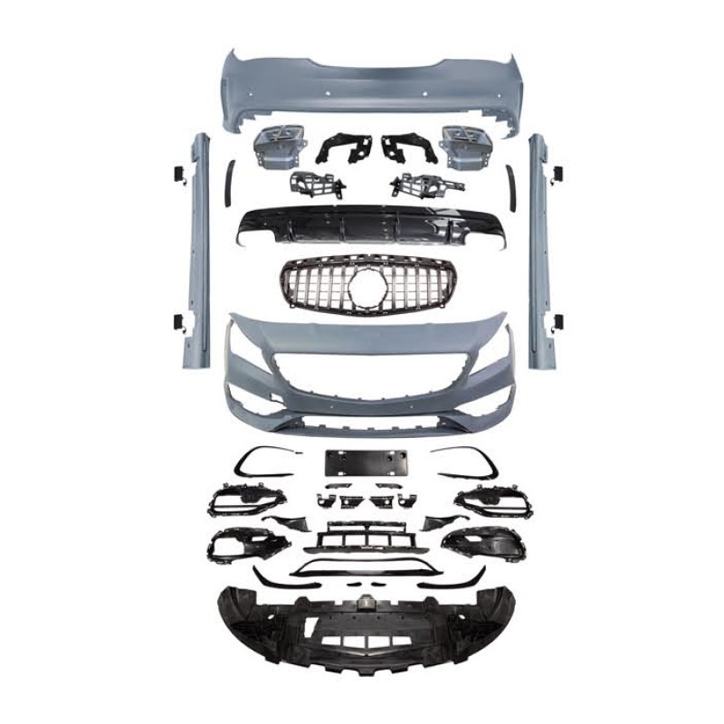 Bodykit kompatibel mit Mercedes CLA C117 Facelift Bodykit kompatibel mit Mercedes CLA C117 Facelift