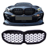 Grill Nieren kompatibel mit BMW F40 F41 1 Serie Diamantgrill