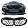 Grill Nieren kompatibel mit BMW F40 F41 1 Serie Diamantgrill