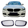 Grill kidney compatible with BMW 3 Series F34 gloss black single line