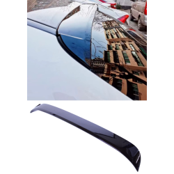 Roof spoiler compatible with Mercedes C Class W205 Sedan gloss black