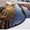 Roof spoiler compatible with Mercedes C Class W205 Sedan gloss black